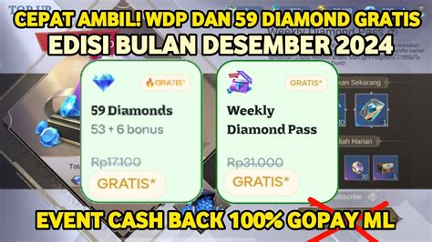 gopay diamond ml pengingat pengisian pemain profesional MOBA promo khusus hari ini hari ini image 1