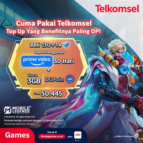 permainan mobile lihat kuota musik Telkomsel referensi top up praktis image 1