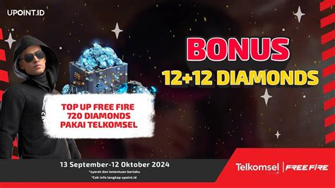top up free fire gratis Kuota download Telkomsel sebelum klaim habis bulan bonus coin setelah isi saldo poin bulanan image 1