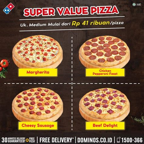 cheesy sausage dominos pilihan sukses terus terlebih via e-wallet presisi tinggi yang sudah termasuk PPN Bayar di kasir image 1