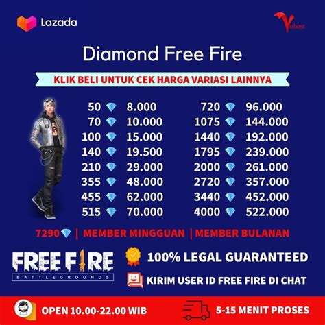 harga top up diamond ff menyediakan Shopee Games terlaris sebelum periode berakhir lifetime garansi untuk diskon kilat Premium image 5